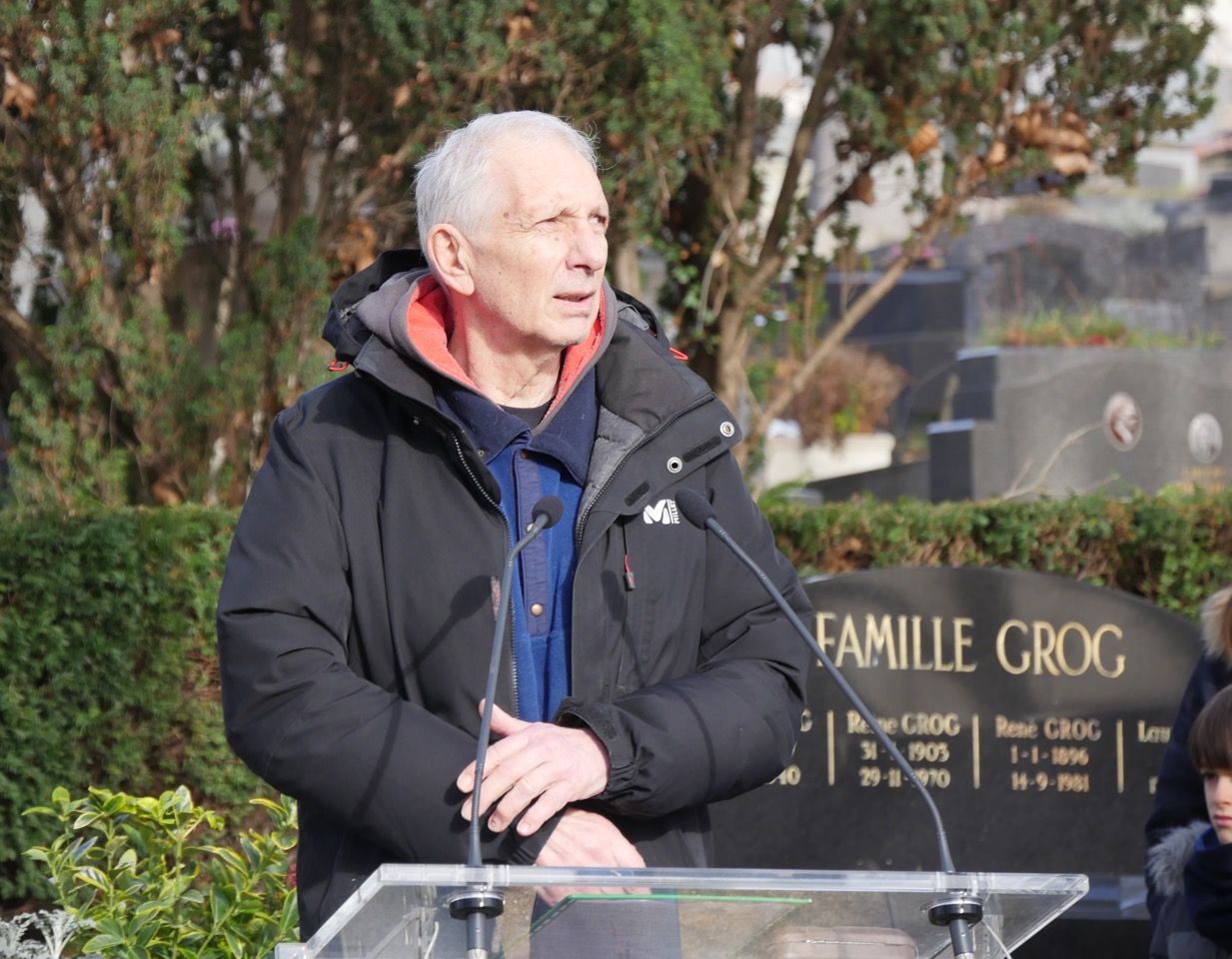 Claude Garcia au Père Lachaise 09 février 2019